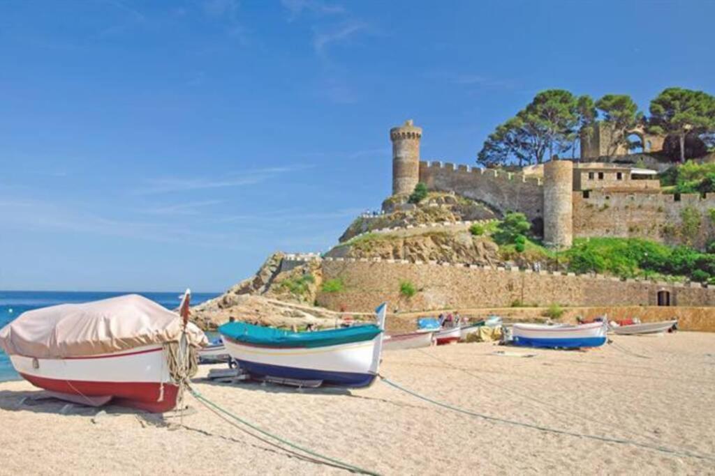 Apartamento Piso a 150 mts de la playa con espectacular terraza y WIFI Tossa de Mar Exterior foto